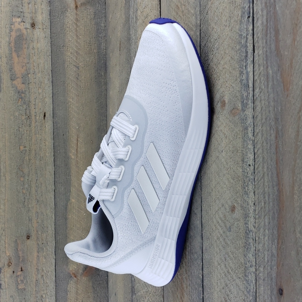 adidas QT Racer Sport Women's Running Shoe Cloud White Semi Night Flash NEW